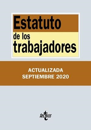ESTATUTO DE LOS TRABAJADORES | 9788430980109 | EDITORIAL TECNOS | Llibres Parcir | Llibreria Parcir | Llibreria online de Manresa | Comprar llibres en català i castellà online