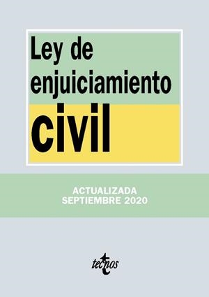 LEY DE ENJUICIAMIENTO CIVIL | 9788430980147 | EDITORIAL TECNOS | Llibres Parcir | Llibreria Parcir | Llibreria online de Manresa | Comprar llibres en català i castellà online