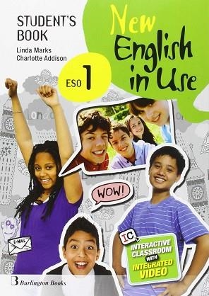 NEW ENGLISH IN USE ESO 1 STUDENT'S BOOK | 9789963516575 | MARKS, LINDA/ADDISON, CHARLOTTE | Llibres Parcir | Llibreria Parcir | Llibreria online de Manresa | Comprar llibres en català i castellà online