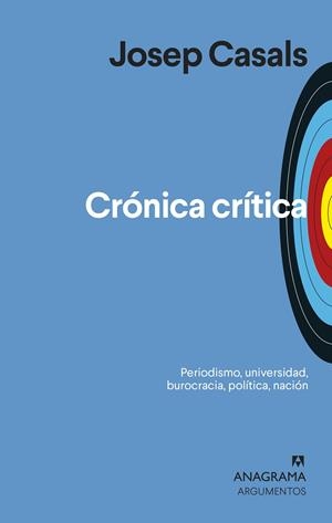 CRÓNICA CRÍTICA | 9788433964496 | CASALS, JOSEP | Llibres Parcir | Llibreria Parcir | Llibreria online de Manresa | Comprar llibres en català i castellà online