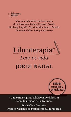 LIBROTERAPIA | 9788418285554 | NADAL, JORDI | Llibres Parcir | Librería Parcir | Librería online de Manresa | Comprar libros en catalán y castellano online