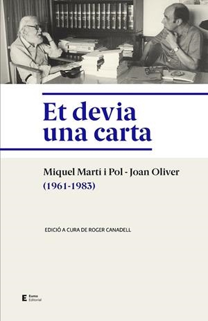 ET DEVIA UNA CARTA | 9788497667166 | CANADELL RUSIÑOL, ROGER | Llibres Parcir | Llibreria Parcir | Llibreria online de Manresa | Comprar llibres en català i castellà online
