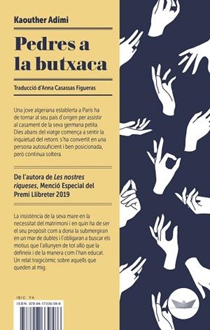 PEDRES A LA BUTXACA | 9788417339586 | ADIMI, KAOUTHER | Llibres Parcir | Llibreria Parcir | Llibreria online de Manresa | Comprar llibres en català i castellà online