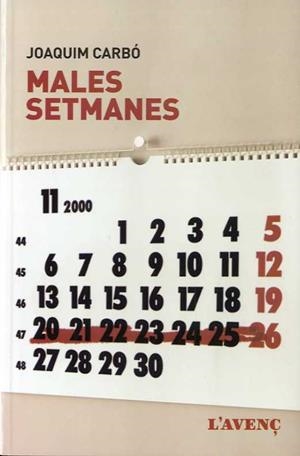 MALES SETMANES | 9788418680014 | CARBÓ, JOAQUIM | Llibres Parcir | Llibreria Parcir | Llibreria online de Manresa | Comprar llibres en català i castellà online