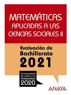 MATEMÁTICAS APLICADAS A LAS CIENCIAS SOCIALES II. | 9788469885314 | BUSTO CABALLERO, ANA ISABEL/DÍAZ ORTEGA, ANA MARÍA | Llibres Parcir | Librería Parcir | Librería online de Manresa | Comprar libros en catalán y castellano online