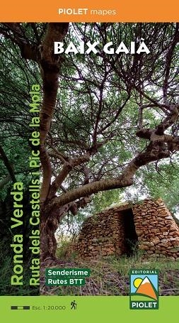 MAPA BAIX GAIÀ 1:20000 RONDA VERDA  | 9788412020175 | AA.VV. | Llibres Parcir | Librería Parcir | Librería online de Manresa | Comprar libros en catalán y castellano online