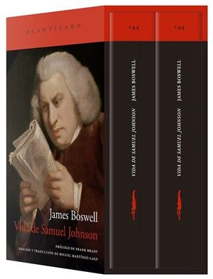VIDA DE SAMUEL JOHNSON (ESTUCHE CON DOS VOLÚMENES) | 9788418370441 | BOSWELL, JAMES | Llibres Parcir | Llibreria Parcir | Llibreria online de Manresa | Comprar llibres en català i castellà online