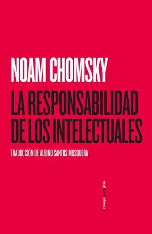LA RESPONSABILIDAD DE LOS INTELECTUALES | 9788418342028 | CHOMSKY, NOAM | Llibres Parcir | Llibreria Parcir | Llibreria online de Manresa | Comprar llibres en català i castellà online