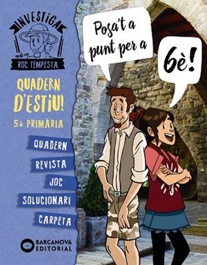 INVESTIGA AMB ROC TEMPESTA 5È. POSA'T A PUNT PER A 6È | 9788448954321 | MURILLO, NÚRIA/BARÓ, SANTI | Llibres Parcir | Librería Parcir | Librería online de Manresa | Comprar libros en catalán y castellano online