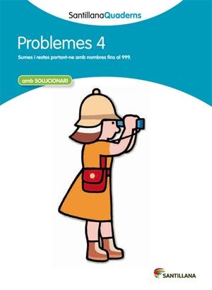 PROBLEMES 4 AMB SOLUCIONARI SANTILLANA QUADERNS | 9788468013992 | VARIOS AUTORES | Llibres Parcir | Librería Parcir | Librería online de Manresa | Comprar libros en catalán y castellano online