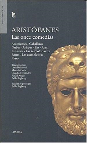 LAS ONCE COMEDIAS | 9789500354035 | ARISTÓFANES | Llibres Parcir | Llibreria Parcir | Llibreria online de Manresa | Comprar llibres en català i castellà online