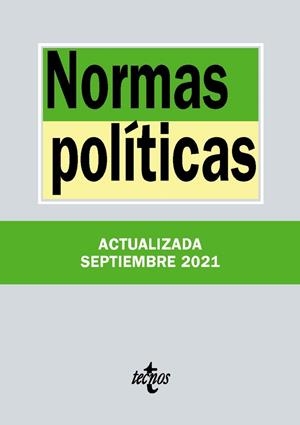 NORMAS POLÍTICAS | 9788430982714 | EDITORIAL TECNOS | Llibres Parcir | Librería Parcir | Librería online de Manresa | Comprar libros en catalán y castellano online