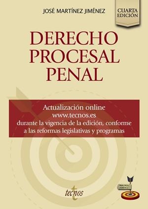DERECHO PROCESAL PENAL | 9788430982967 | MARTÍNEZ JIMÉNEZ, JOSÉ | Llibres Parcir | Librería Parcir | Librería online de Manresa | Comprar libros en catalán y castellano online