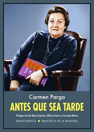 ANTES QUE SEA TARDE | 9788417950590 | PARGA, CARMEN | Llibres Parcir | Librería Parcir | Librería online de Manresa | Comprar libros en catalán y castellano online
