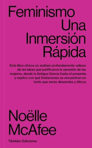FEMINISMO | 9788413478265 | MCAFEE, NOËLLE | Llibres Parcir | Llibreria Parcir | Llibreria online de Manresa | Comprar llibres en català i castellà online
