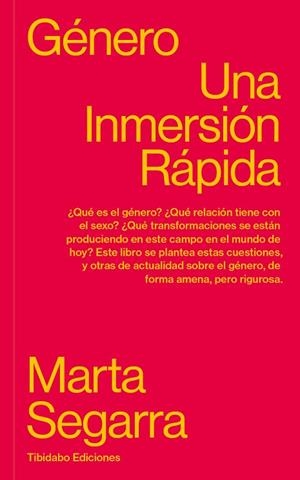GÉNERO | 9788413478296 | SEGARRA, MARTA | Llibres Parcir | Llibreria Parcir | Llibreria online de Manresa | Comprar llibres en català i castellà online