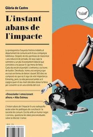 L'INSTANT ABANS DE L'IMPACTE | 9788417339838 | DE CASTRO, GLÒRIA | Llibres Parcir | Llibreria Parcir | Llibreria online de Manresa | Comprar llibres en català i castellà online