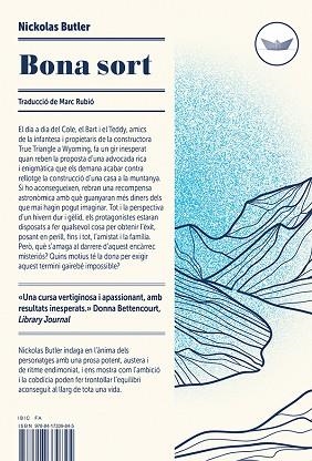 BONA SORT | 9788417339845 | BUTLER, NICKOLAS | Llibres Parcir | Llibreria Parcir | Llibreria online de Manresa | Comprar llibres en català i castellà online