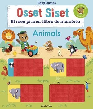 OSSET SISET. EL MEU PRIMER LLIBRE DE MEMÒRIA. ANIMALS | 9788413890906 | DAVIES, BENJI | Llibres Parcir | Llibreria Parcir | Llibreria online de Manresa | Comprar llibres en català i castellà online