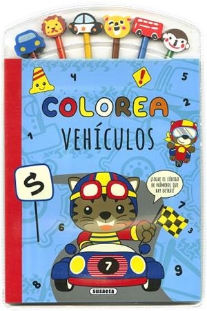 COLOREA VEHÍCULOS | 9788467786415 | SUSAETA, EQUIPO | Llibres Parcir | Llibreria Parcir | Llibreria online de Manresa | Comprar llibres en català i castellà online