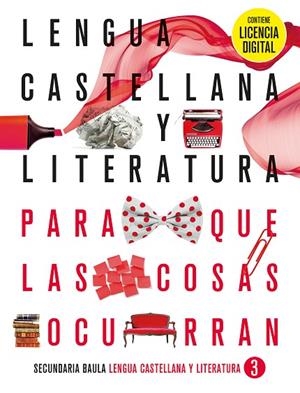 LENGUA CASTELLANA Y LITERATURA 3º ESO LA PQLCO (EDICIÓN 2022) | 9788447948154 | BENÍTEZ BURRACO, RAQUEL / CHIRIVELLA OSMA, CARMEN / SÁNCHEZ VÁZQUEZ, MARÍA ESPERANZA | Llibres Parcir | Llibreria Parcir | Llibreria online de Manresa | Comprar llibres en català i castellà online