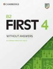 B2 FIRST 4. STUDENT'S BOOK WITHOUT ANSWERS. | 9781108748100 | COSGROVE,ANTHONY / HOBBS,DEBORAH | Llibres Parcir | Llibreria Parcir | Llibreria online de Manresa | Comprar llibres en català i castellà online