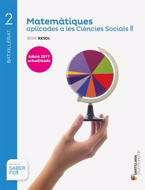 MATEMATIQUES APLICADES A LES CIENCIES SOCIALS II SERIE RESOL 2 BTX SABER FER | 9788491306955 | Llibres Parcir | Llibreria Parcir | Llibreria online de Manresa | Comprar llibres en català i castellà online