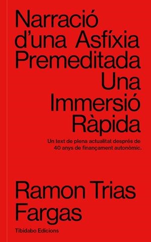 NARRACIÓ D'UNA ASFÍXIA PREMEDITADA | 9788413479798 | TRIAS FARGAS, RAMON | Llibres Parcir | Llibreria Parcir | Llibreria online de Manresa | Comprar llibres en català i castellà online
