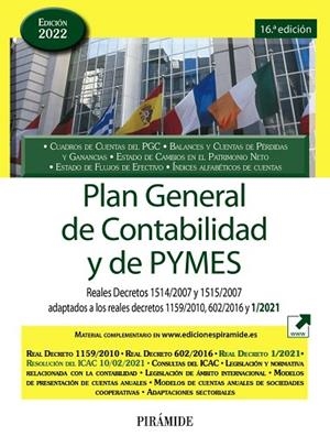 PLAN GENERAL DE CONTABILIDAD Y DE PYMES | 9788436846911 | EDICIONES PIRÁMIDE | Llibres Parcir | Llibreria Parcir | Llibreria online de Manresa | Comprar llibres en català i castellà online
