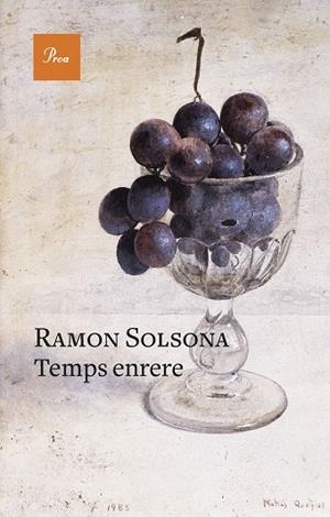 TEMPS ENRERE | 9788475889634 | SOLSONA, RAMON | Llibres Parcir | Llibreria Parcir | Llibreria online de Manresa | Comprar llibres en català i castellà online