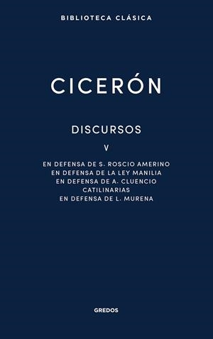 DISCURSOS V | 9788424939540 | CICERÓN, MARCO TULIO | Llibres Parcir | Llibreria Parcir | Llibreria online de Manresa | Comprar llibres en català i castellà online