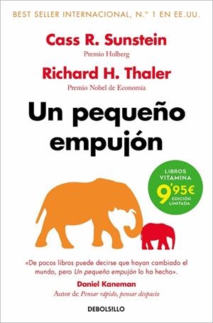 UN PEQUEÑO EMPUJÓN | 9788466364089 | THALER, RICHARD H. / SUNSTEIN, CASS R. | Llibres Parcir | Llibreria Parcir | Llibreria online de Manresa | Comprar llibres en català i castellà online
