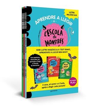 PACK APRENDRE A LLEGIR A L'ESCOLA DE MONSTRES (LLIBRES 1-3) | 9788419169990 | RIPPIN, SALLY | Llibres Parcir | Llibreria Parcir | Llibreria online de Manresa | Comprar llibres en català i castellà online