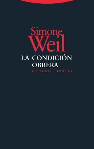 LA CONDICIÓN OBRERA | 9788498794687 | WEIL, SIMONE | Llibres Parcir | Llibreria Parcir | Llibreria online de Manresa | Comprar llibres en català i castellà online