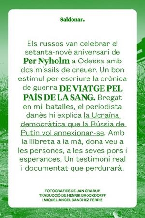DE VIATGE PEL PAÍS DE LA SANG | 9788419571076 | NYHOLM, PER | Llibres Parcir | Librería Parcir | Librería online de Manresa | Comprar libros en catalán y castellano online