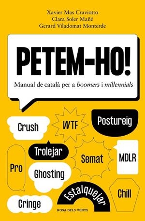 PETEM-HO! | 9788418062803 | MAS CRAVIOTTO, XAVIER/SOLER MAÑÉ, CLARA/VILADOMAT MONTERDE, GERARD | Llibres Parcir | Llibreria Parcir | Llibreria online de Manresa | Comprar llibres en català i castellà online