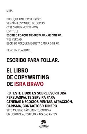 EL LIBRO DE COPYWRITING | 9788413442471 | BRAVO, ISRA | Llibres Parcir | Llibreria Parcir | Llibreria online de Manresa | Comprar llibres en català i castellà online