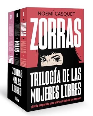 PACK TRILOGÍA ZORRAS (CONTIENE LOS TÍTULOS: ZORRAS | MALAS | LIBRES) | 9788413145556 | CASQUET, NOEMÍ | Llibres Parcir | Llibreria Parcir | Llibreria online de Manresa | Comprar llibres en català i castellà online