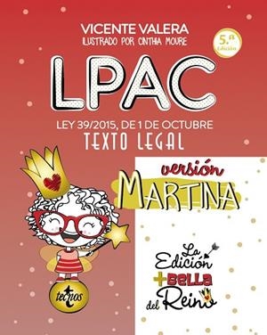LPAC VERSIÓN MARTINA | 9788430987672 | VALERA, VICENTE | Llibres Parcir | Librería Parcir | Librería online de Manresa | Comprar libros en catalán y castellano online