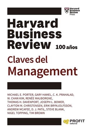 CLAVES DEL MANAGEMENT | 9788419212511 | E. PORTER, MICHAEL/HAMEL, GARY/PRAHALAD, C. K./KIM, W. CHAN/MAUBORGNE, RENÉE/H. DAVENPORT, THOMAS/L. | Llibres Parcir | Librería Parcir | Librería online de Manresa | Comprar libros en catalán y castellano online