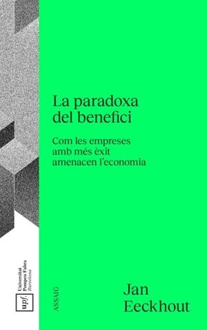 LA PARADOXA DEL BENEFICI - CAT | 9788488042934 | EECKHOUT, JAN | Llibres Parcir | Librería Parcir | Librería online de Manresa | Comprar libros en catalán y castellano online