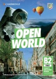 OPEN WORLD FIRST. STUDENT'S BOOK WITHOUT ANSWERS WITH ONLINE PRACTICE | 9781108647816 | COSGROVE, ANTHONY / HOBBS, DEBORAH | Llibres Parcir | Llibreria Parcir | Llibreria online de Manresa | Comprar llibres en català i castellà online
