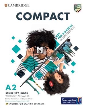COMPACT KEY FOR SCHOOLS SECOND EDITION ENGLISH FOR SPANISH SPEAKERS STUDENT'S BO | 9788413223742 | HEYDERMAN., EMMA / WHITE, SUSAN | Llibres Parcir | Llibreria Parcir | Llibreria online de Manresa | Comprar llibres en català i castellà online