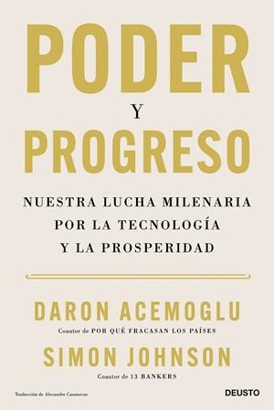 PODER Y PROGRESO | 9788423436378 | ACEMOGLU, DARON / JOHNSON, SIMON | Llibres Parcir | Llibreria Parcir | Llibreria online de Manresa | Comprar llibres en català i castellà online