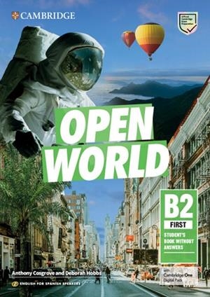 OPEN WORLD FIRST ENGLISH FOR SPANISH SPEAKERS STUDENT'S BOOK WITHOUT ANSWERS WIT | 9788413224053 | COSGROVE, ANTHONY / HOBBS, DEBORAH | Llibres Parcir | Llibreria Parcir | Llibreria online de Manresa | Comprar llibres en català i castellà online