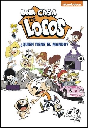 UNA CASA DE LOCOS. CÓMIC 1 - ¿QUIÉN TIENE EL MANDO? | 9788448852979 | NICKELODEON | Llibres Parcir | Llibreria Parcir | Llibreria online de Manresa | Comprar llibres en català i castellà online