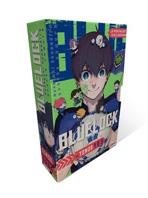 SHONEN STARTER SET BLUE LOCK Nº 1+2+3 | 9788411610346 | KANESHIRO, MUNEYUKI | Llibres Parcir | Librería Parcir | Librería online de Manresa | Comprar libros en catalán y castellano online
