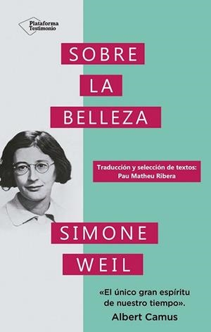 SOBRE LA BELLEZA | 9788410079243 | WEIL, SIMONE | Llibres Parcir | Llibreria Parcir | Llibreria online de Manresa | Comprar llibres en català i castellà online