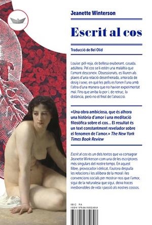 ESCRIT AL COS | 9788419332608 | WINTERSON, JEANETTE | Llibres Parcir | Llibreria Parcir | Llibreria online de Manresa | Comprar llibres en català i castellà online