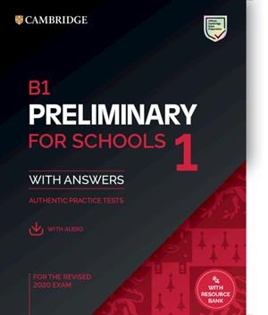 B1 PRELIMINARY FOR SCHOOLS 1 FOR THE REVISED 2020 EXAM. STUDENT'S BOOK WITH ANSW | 9781108652292 | DESCONOCIDO | Llibres Parcir | Llibreria Parcir | Llibreria online de Manresa | Comprar llibres en català i castellà online